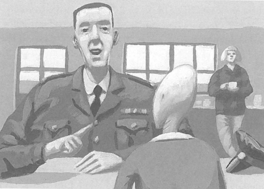 Major Jones the soldier