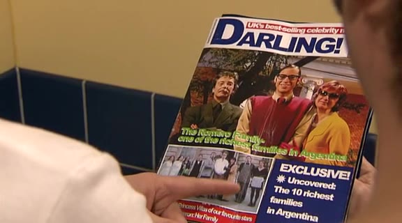 Nick finds Hector in a magazine